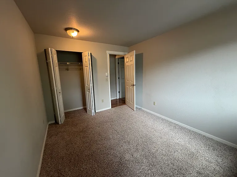 plenty of room for queen bed and office