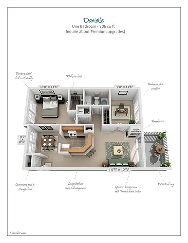 Floor plan Danielle
