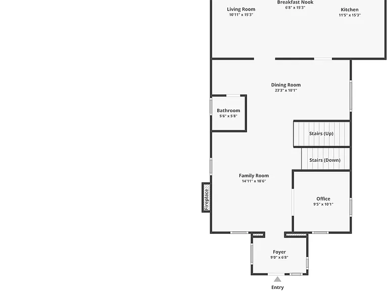 1st Floor Floor Plan