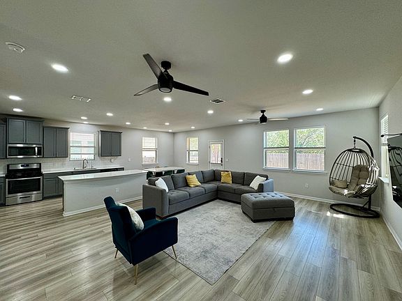 Open concept Living room, kitchen and dining