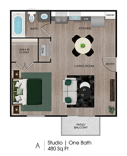Floor plan A