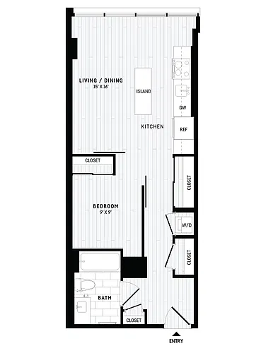 Floor plan B1B