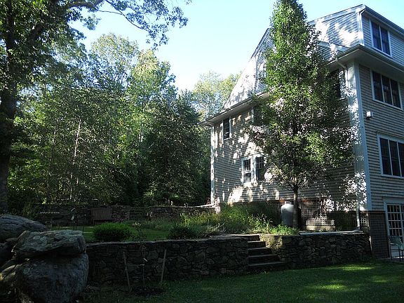 Side View on way to stream