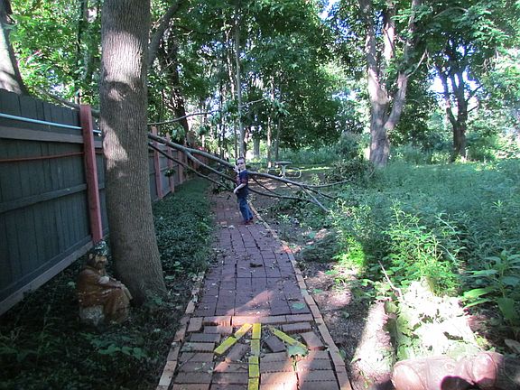 Pathway around perimeter