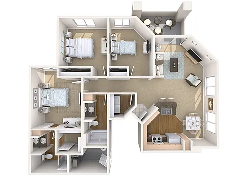 Floor plan C1