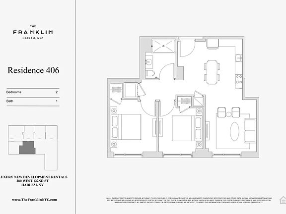 2nd image of 280 W 132nd St #706