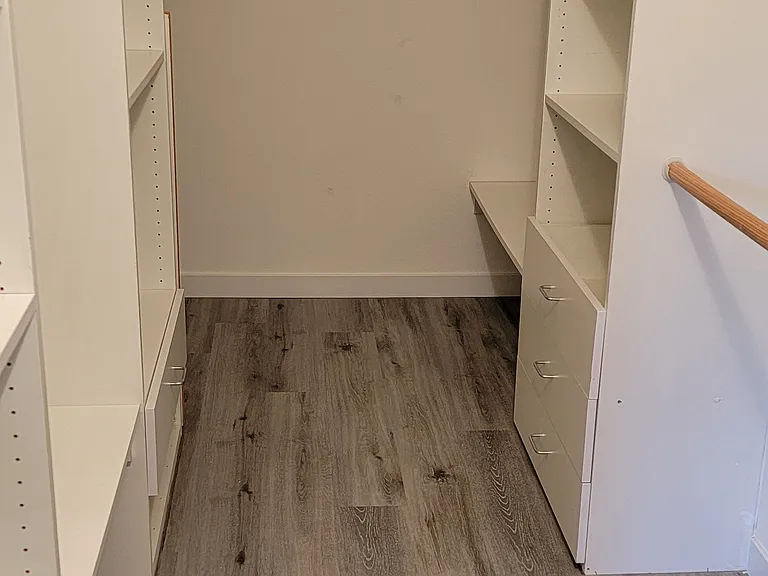 Upstairs Closet