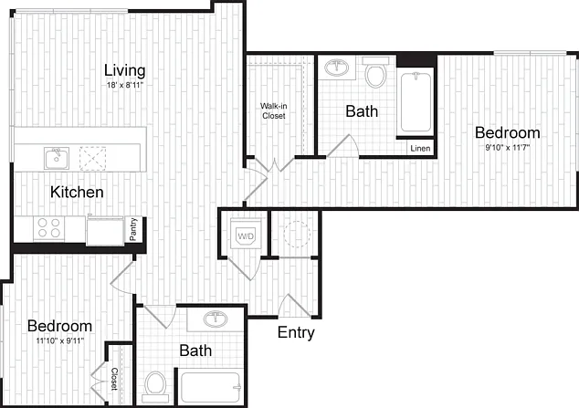 B1 floor plan Motif