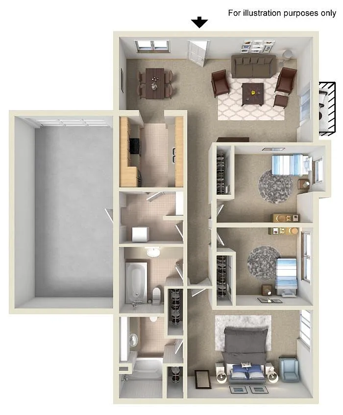 Floor plan Monaco