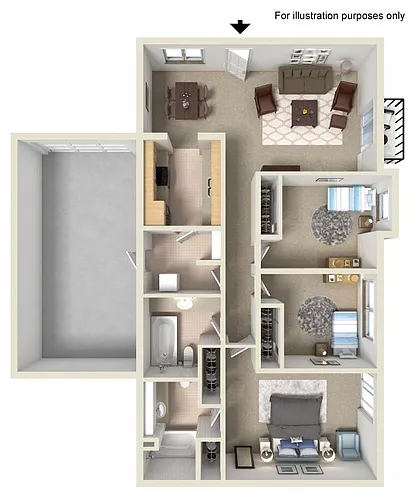 Floor plan Monaco