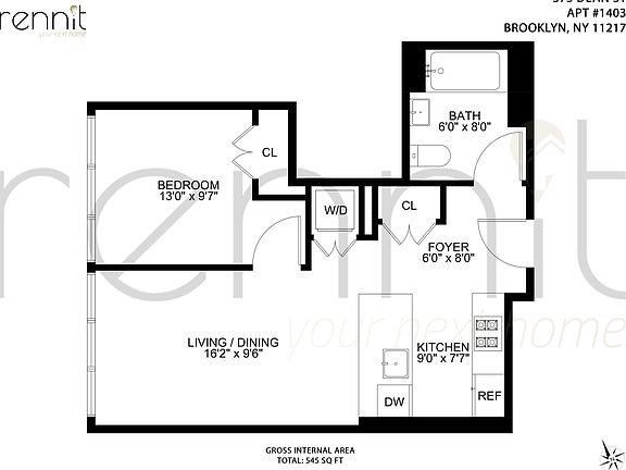 2nd image of 375 Dean St APT 1403