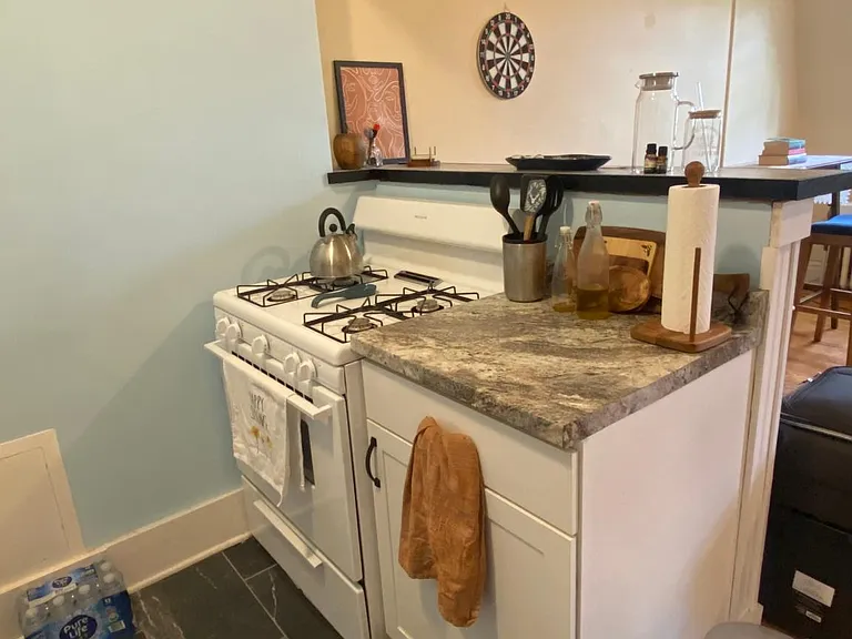 Kitchen from side entrance