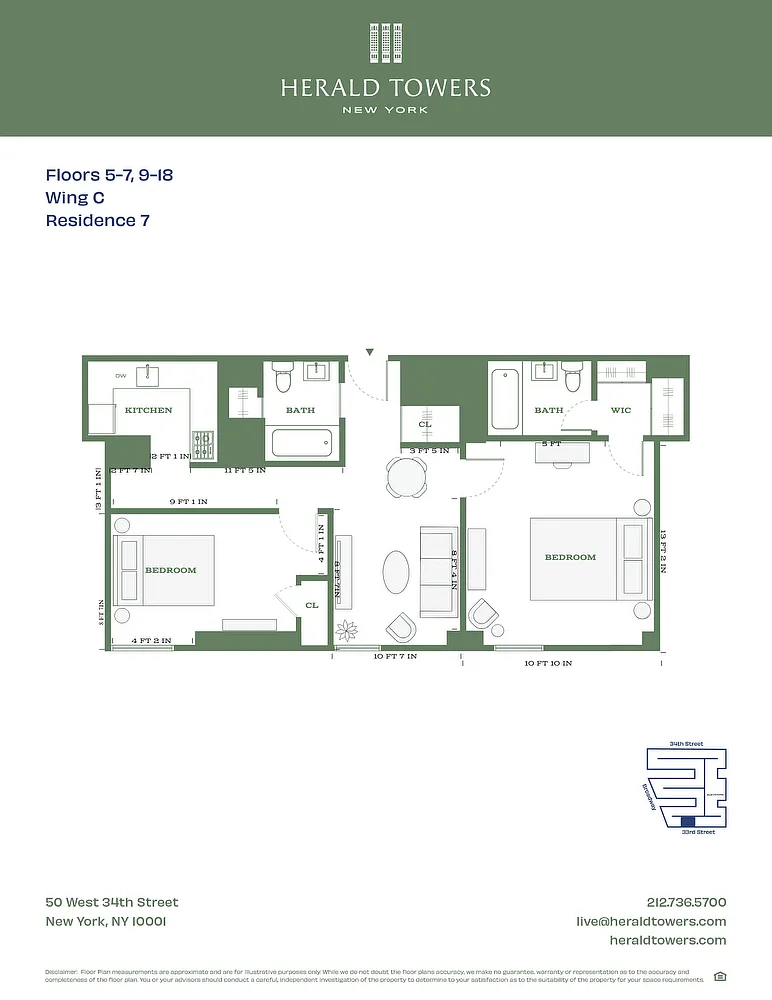 Building Photo - 50 W 34th St #5C7