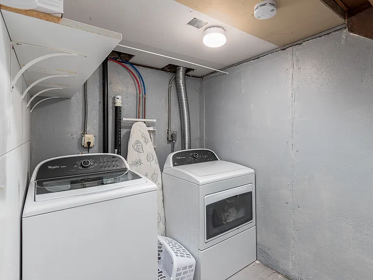 utility room Washer and dryer included. may be replacing washer this fall.