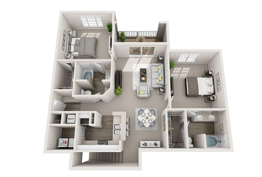 Floor plan B2