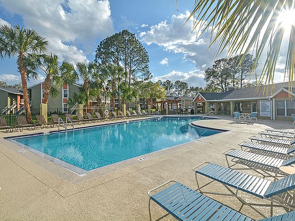 Relaxing Pool Sundeck