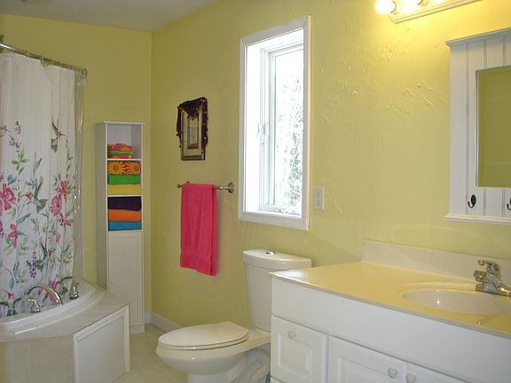 Main bath w/ jacuzzi/shower