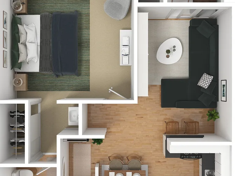 Villa Parq Aspire 3D Floor Plan Villa Parq Aspire 3D Floor Plan