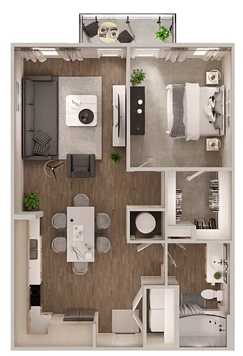 Floor plan A22