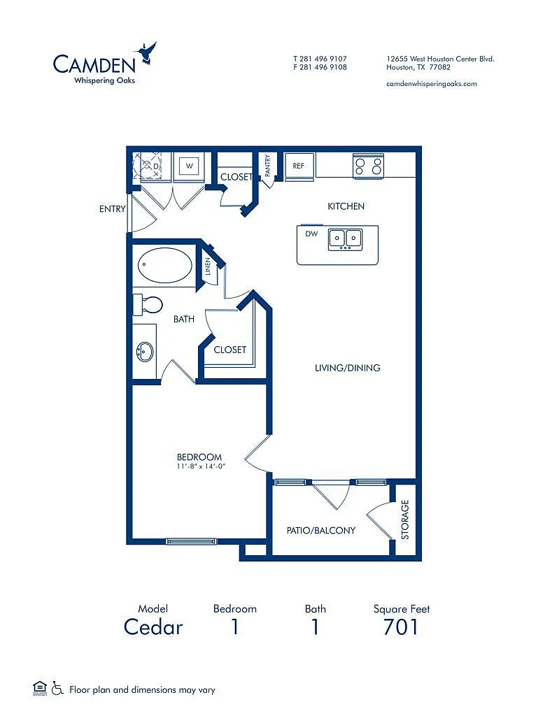 Floor plan Cedar