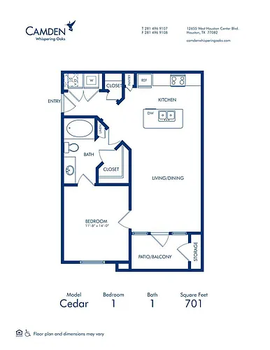 Floor plan Cedar