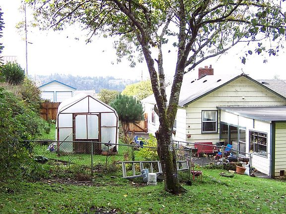 Exterior Back w/greenhouse