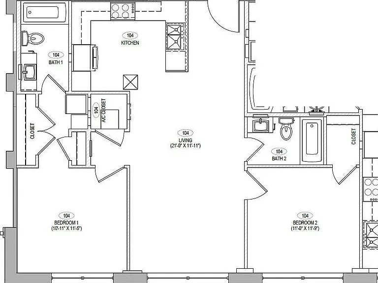 2102 Mechanic St #104 — Photo 15