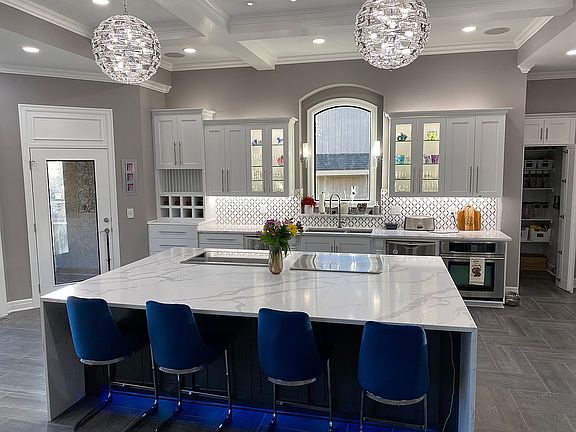 112"x76" Kitchen Island