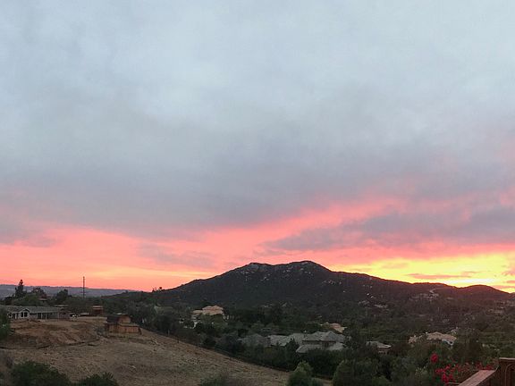 Sunset view over Twin Peaks