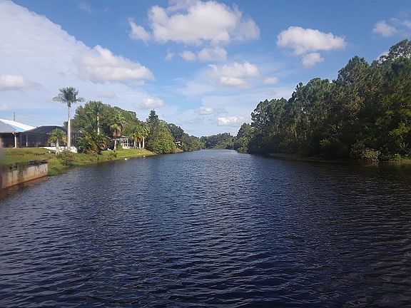 East view of canal