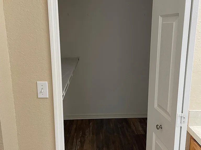 Master closet