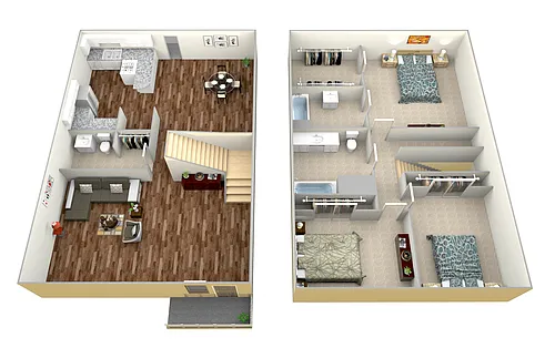 Floor plan Plan D