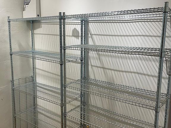 pantry adjacent to kitchen