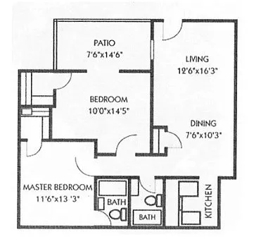 Floor plan B1