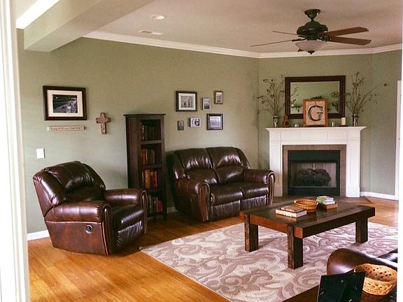 Living Room - Fireplace View