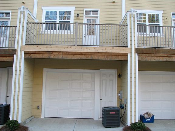 Back of Town Home - Garage