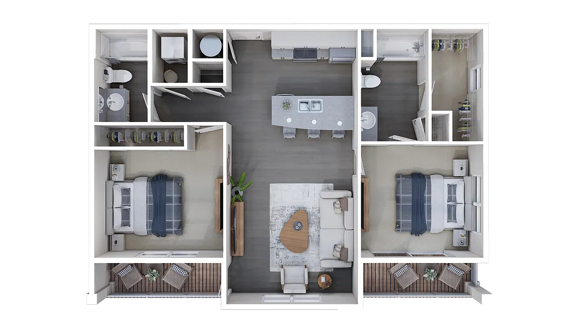 Floor plan The Houston