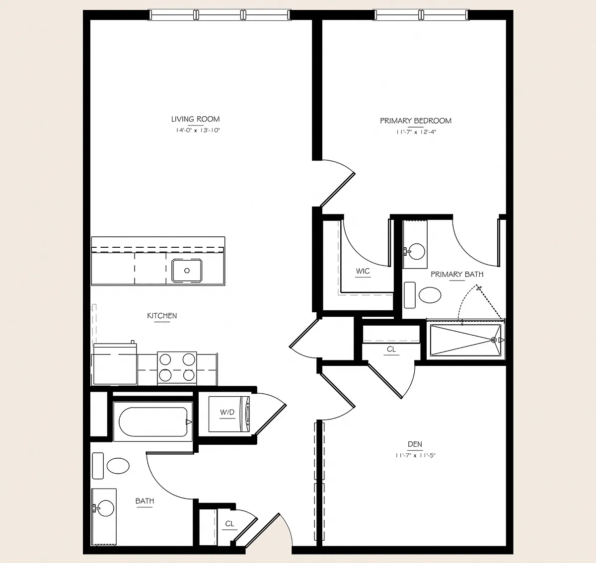 Floor plan G
