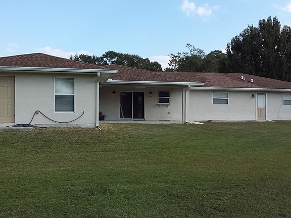 Rear of home / Back porch
