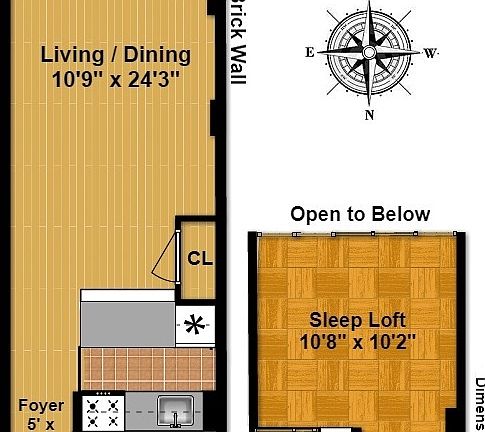 2nd image of 43 E 10th St APT 3H
