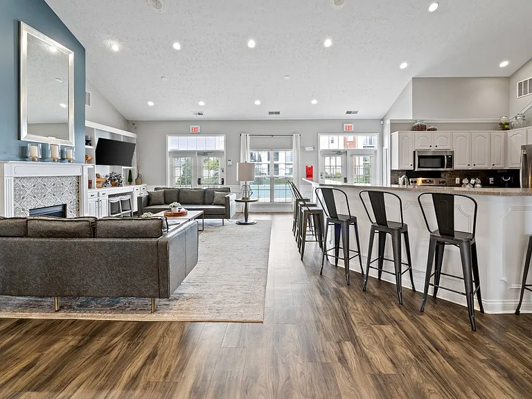 Open Floor Plan Clubhouse