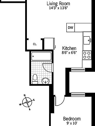 2nd image of 207 E 21st St APT 6C
