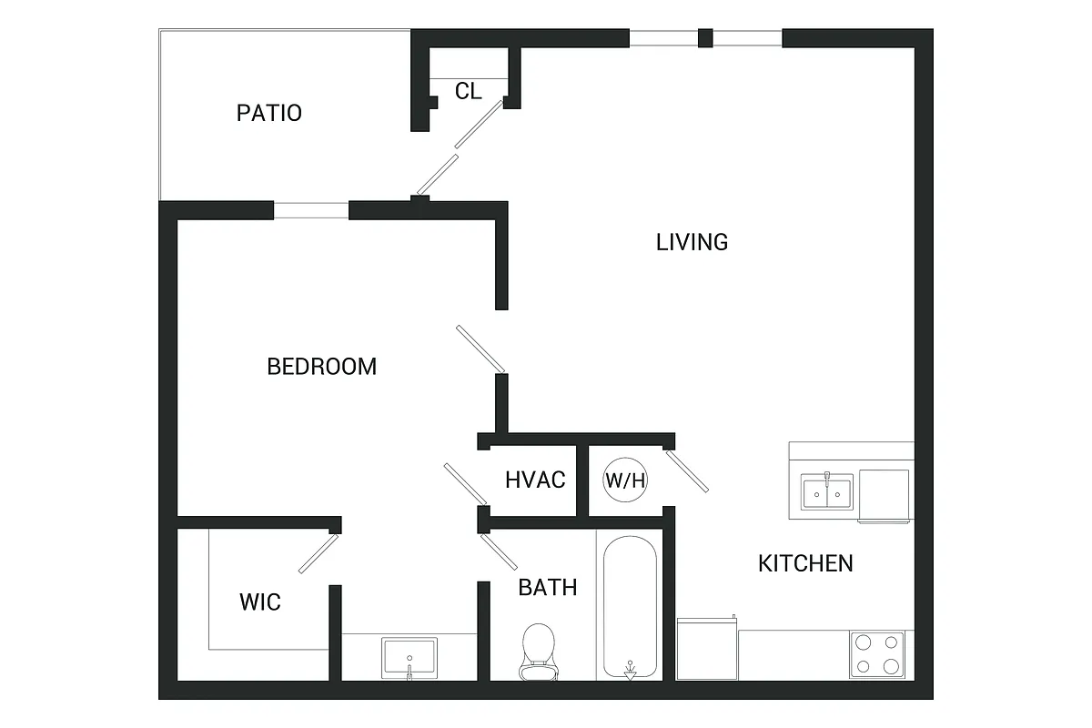 Floor plan The Garland