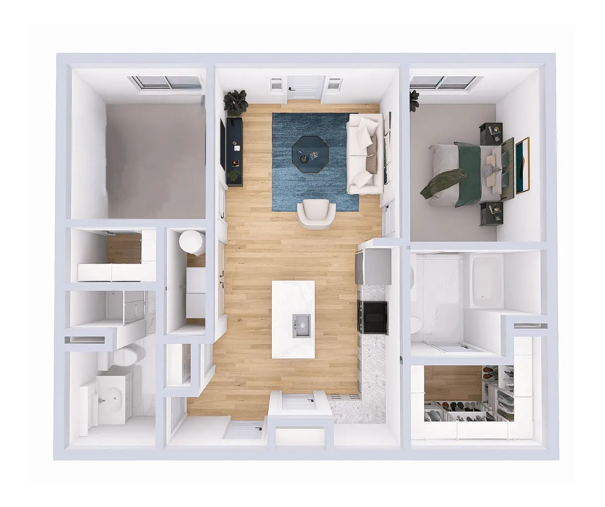 Floor plan The Oak