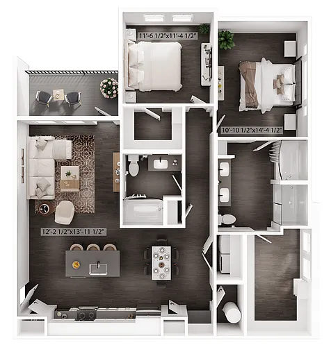Floor plan Beartooth