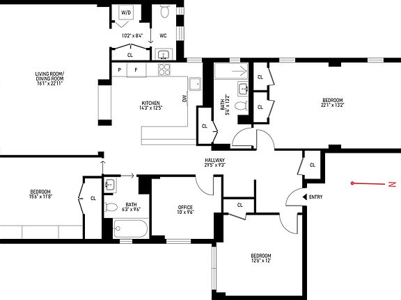 2nd image of 55 W 95th St #812
