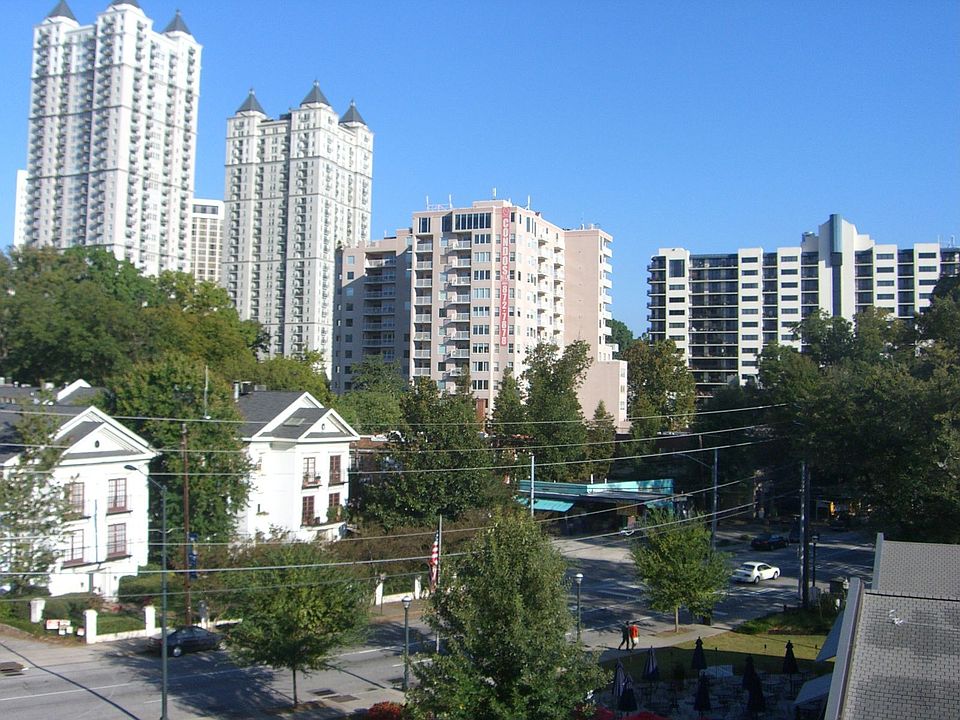 view from balcony