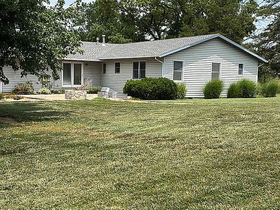 Back view of house