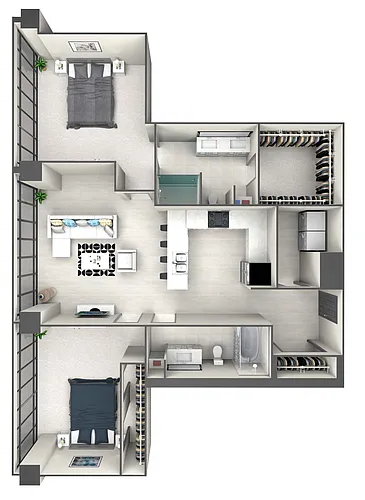 Floor plan B3