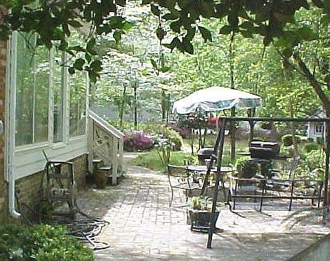 Private patio